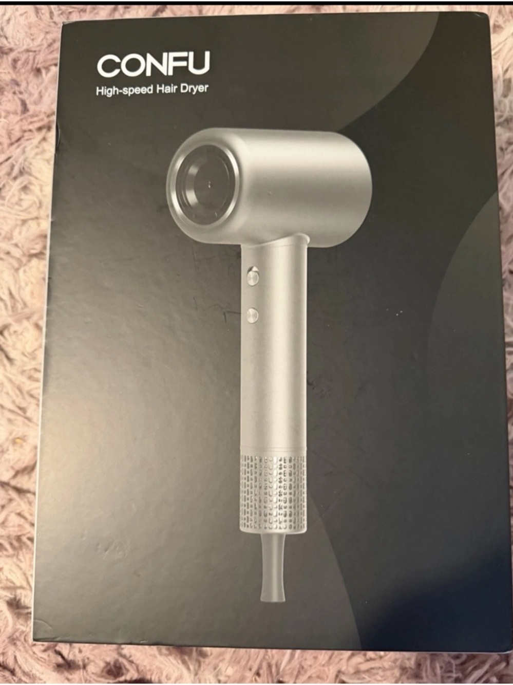 Silver High-Speed Hair Dryer